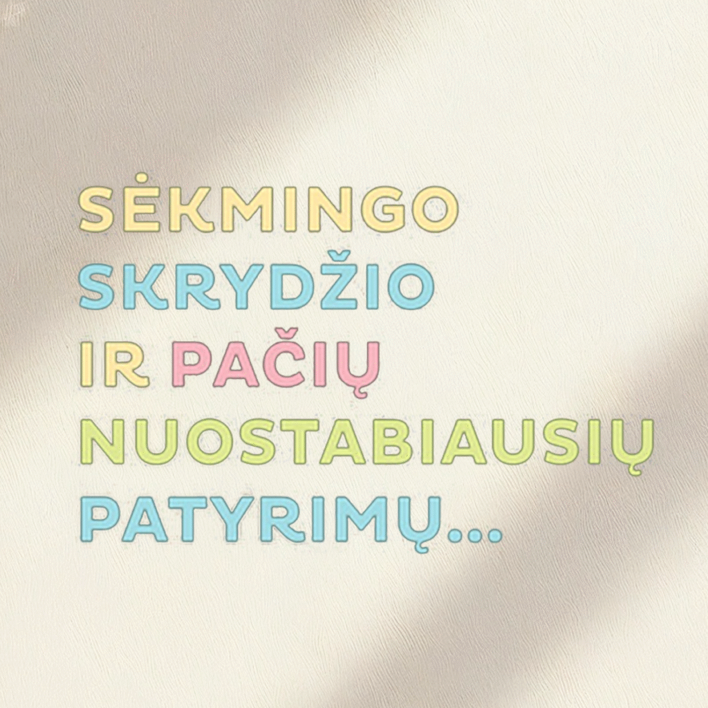 Užrašas IŠLEISTUVĖMS