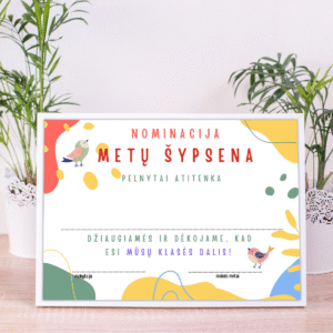 Nominacijos PAUKŠČIAI