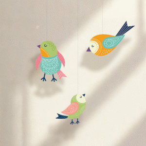 Papuošimų rinkinys PAUKŠČIAI