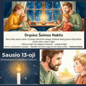 Pamoka: "Sausio 13-oji"