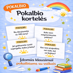 Pokalbio kortelės